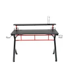 Computer desk Galardo 120 cm, Black order